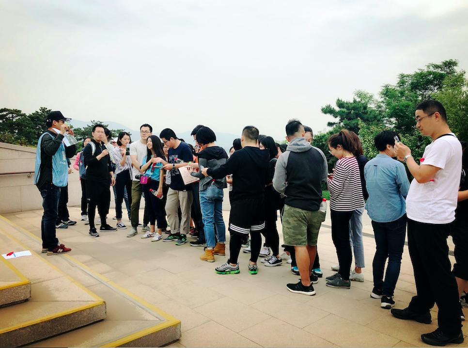 飛鳥創(chuàng)意拓展團建項目組獨家承辦北京市朝陽區(qū)人民法院拓展團建活動！